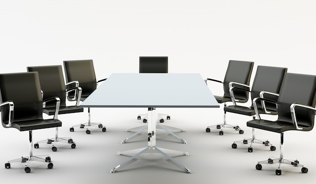 Chairs and office table