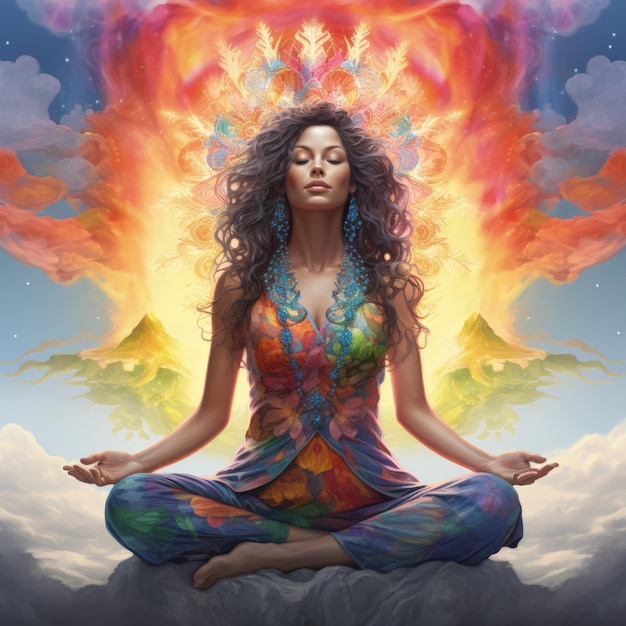 Chakra in meditation energy healing and spiritual growth through balanced energy centers unlocking the power harnessing energy centers for spiritual growth balance and wellbeing