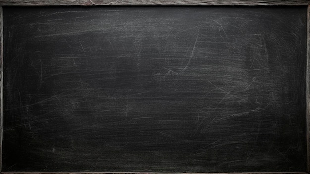 Chalk black board blackboard chalkboard background Generative AI