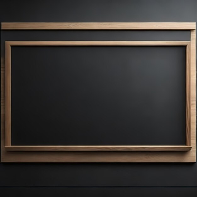 Chalk Blackboard background Generative Ai