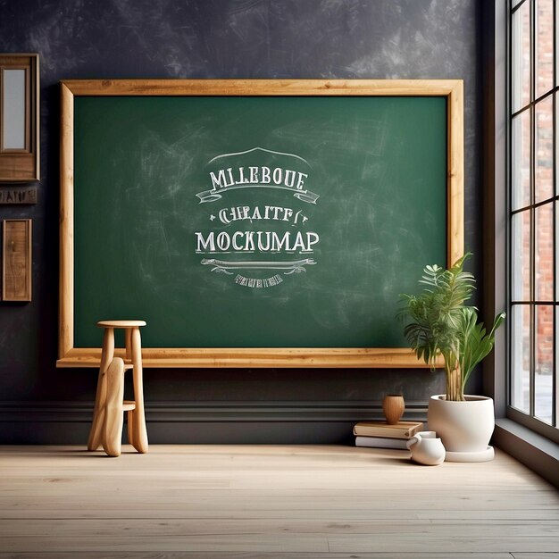 chalk board mockups