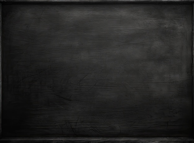 Chalk rubbed out on blackboard