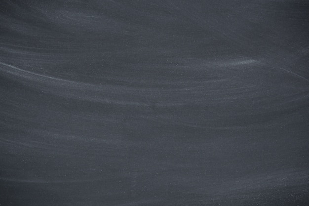 Chalk rubbed out on blackboard