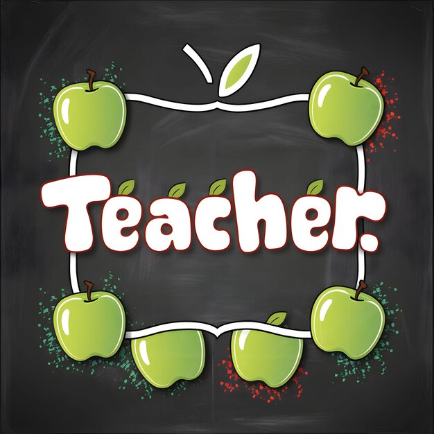 Chalkboard Charm Celebrating Teaching