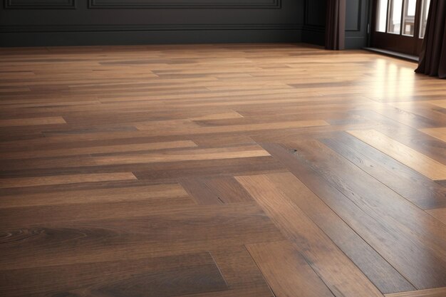 Chalkboard Elegance Wooden Floor