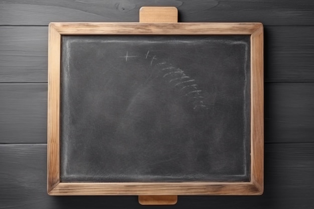 Chalkboard For Text Composition Ai generative