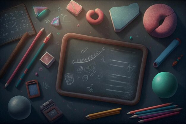 A chalkboard with the word craft on it.