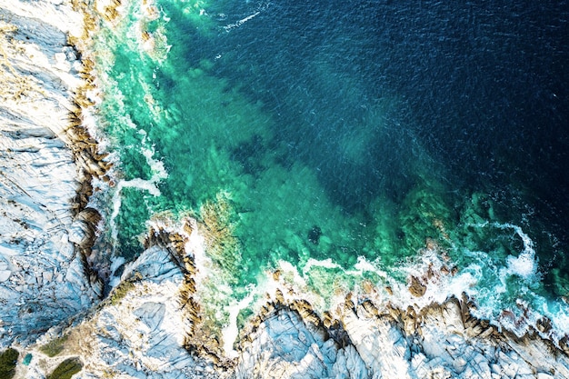 Chalkidiki van boven Griekenland