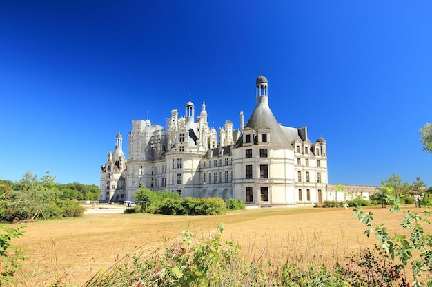 Chambord castle, traveling through the loire valley.