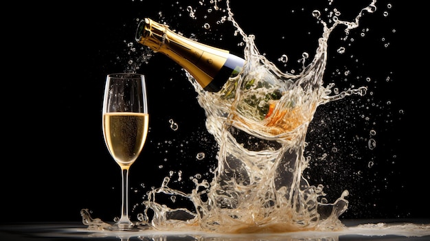 Champager splash vor weil