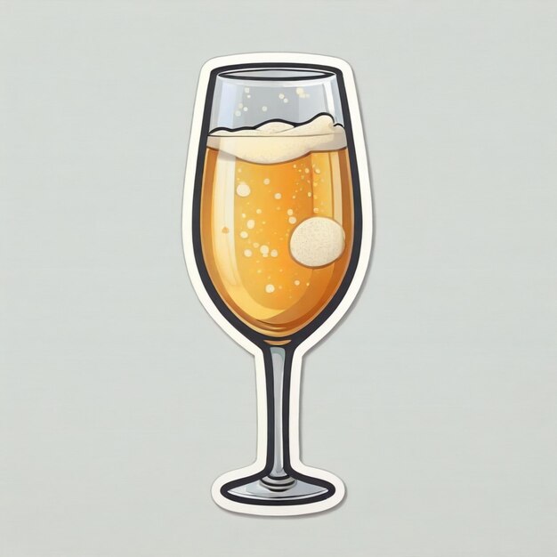 Champagne glass vector background