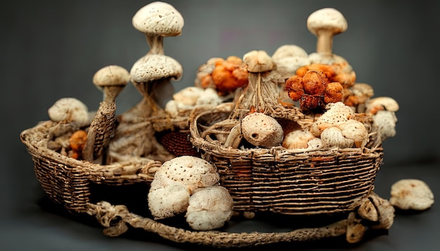 Champignons in mandsamenstelling Generatieve Ai