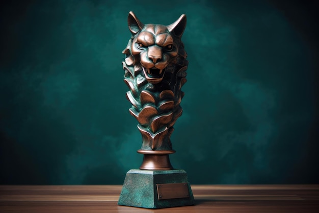 사진 champion's trophy 승리와 성취를 상징하는 멋진 트로피 이미지