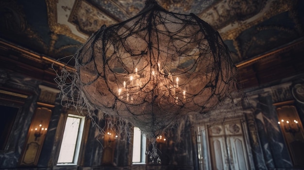 Wall Chandelier  Germanium LED Wallpaper  S T Unicom