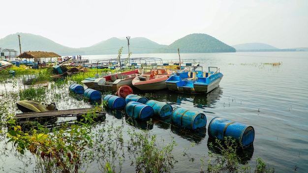 Foto diga di chandil situata a ranchi. jharkhand india