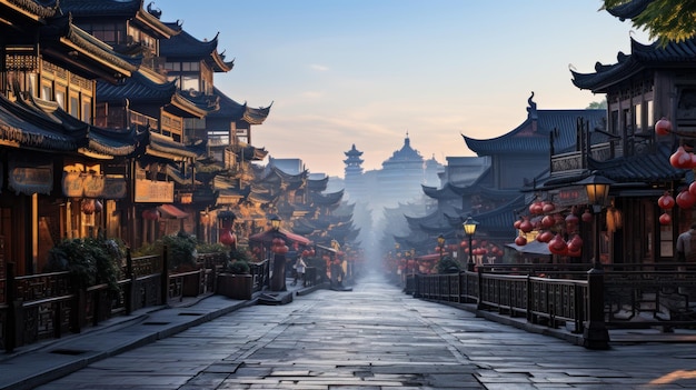 Chang'an Street Panoramic View