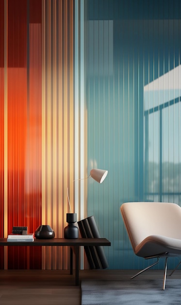 Changhong glass stripes wallpaper best quality 8k