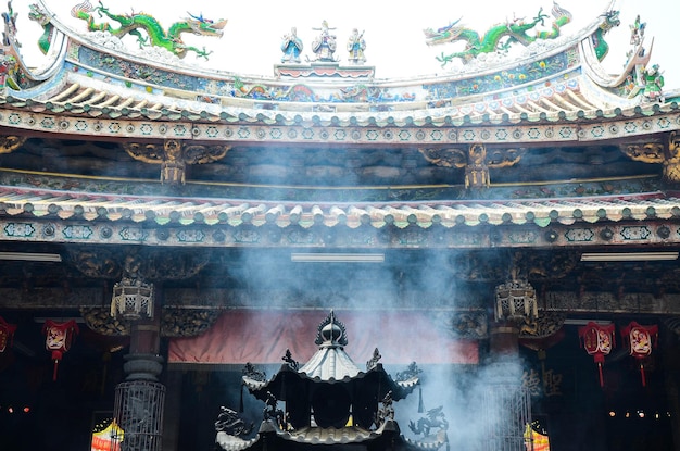 Changhua Lukang Taiwan MAR 25 2018 Lugang Mazu Temple