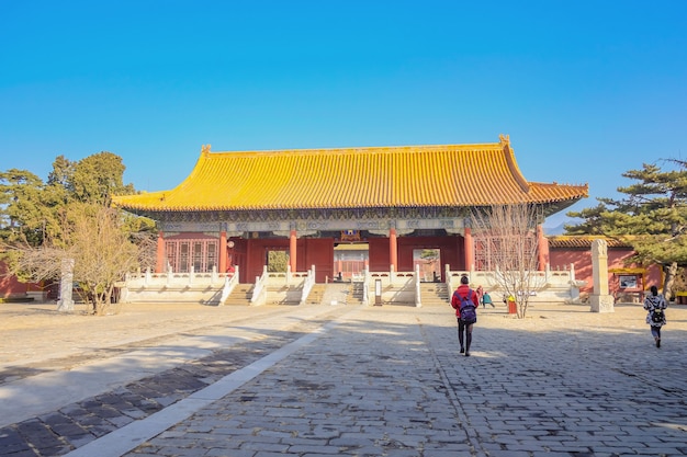 Changling Tomb of Ming Dynasty Tombs in Beijing City China.