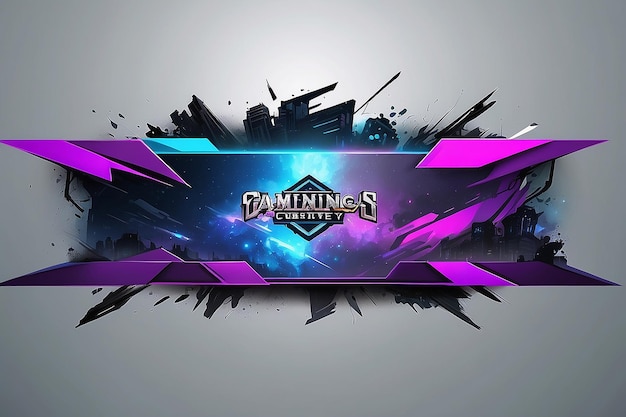 Photo channel banner for gaming channel