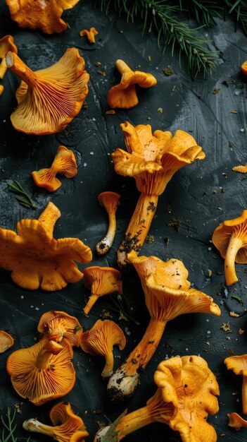 chanterelle mushrooms