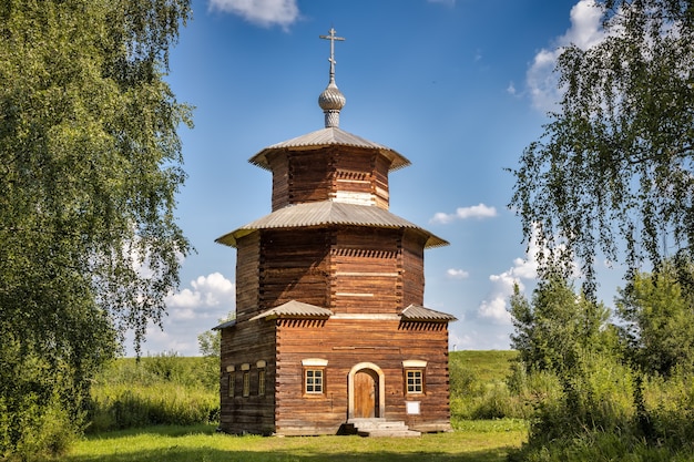 The chapel from the village of Pritykino Sharyinsky district XVIII XIX centuries  Kostroma Russia