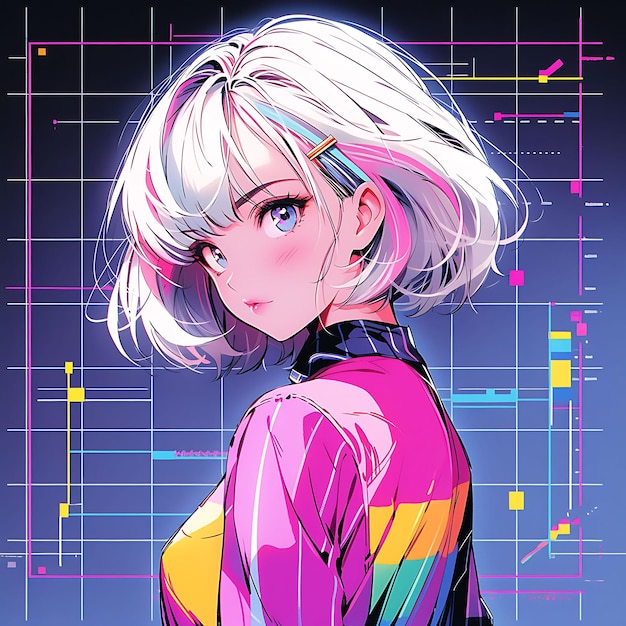 80s Grunge Anime Girls, HD phone wallpaper | Peakpx