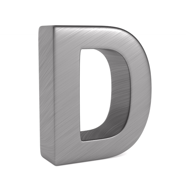 Premium Photo | Character d on white space. isolated 3d illustration