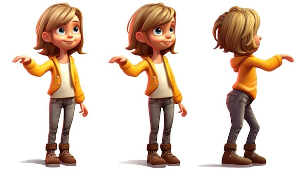 Дизайн персонажа для персонажа для проекта по дизайну персонажа.