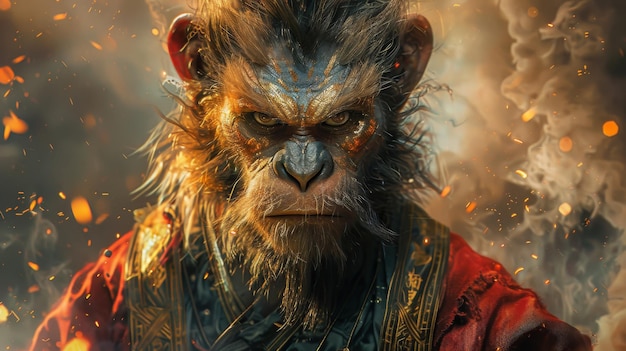 Дизайн персонажей Фантастический мультфильм Научная фантастика Король обезьян вернулся