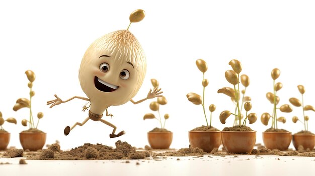 Character Experimenting with Seeds