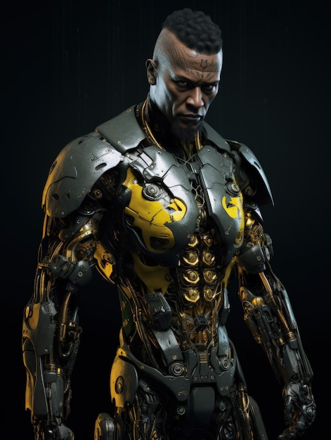 A character from the game cyborg