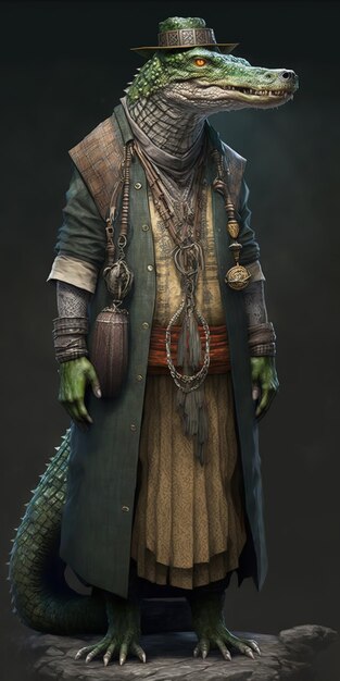 A character from the game druid