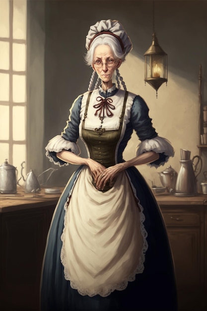 A character from the game the housemaid