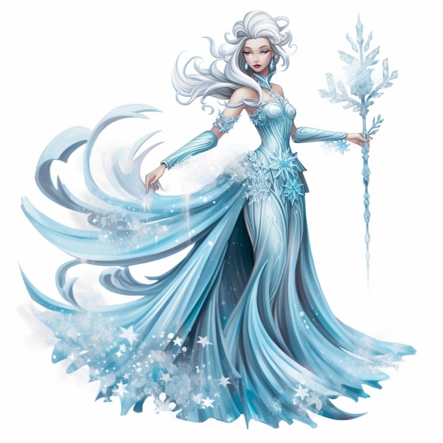 A character from the ice queen.