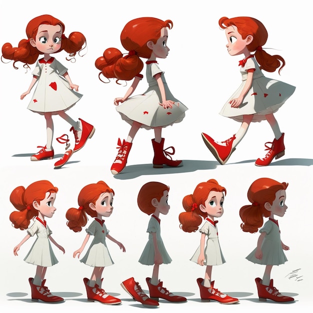 A character from the movie the little red riding hood