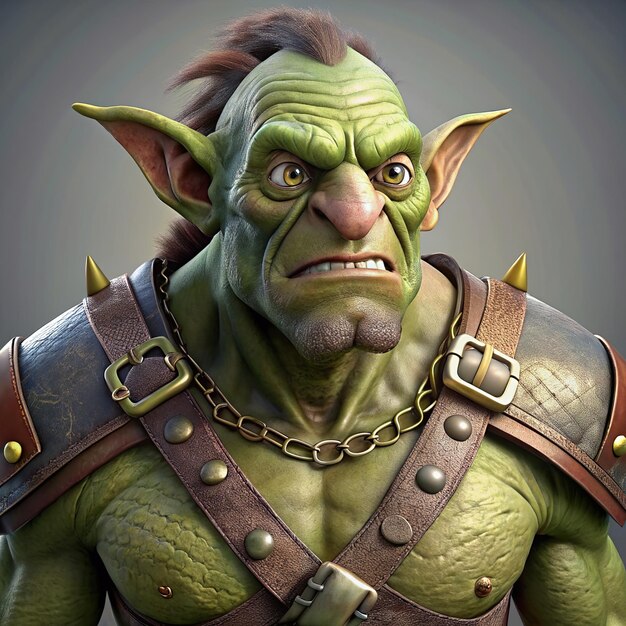 Photo character orc