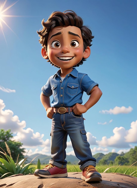 the character person in the movie cloudy