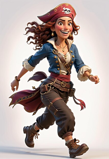 a character in a pirate costume