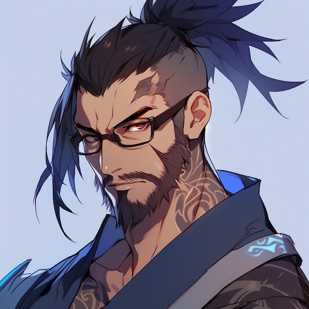 A character with glasses and a beard wearing glasses with the word " koto " on it.