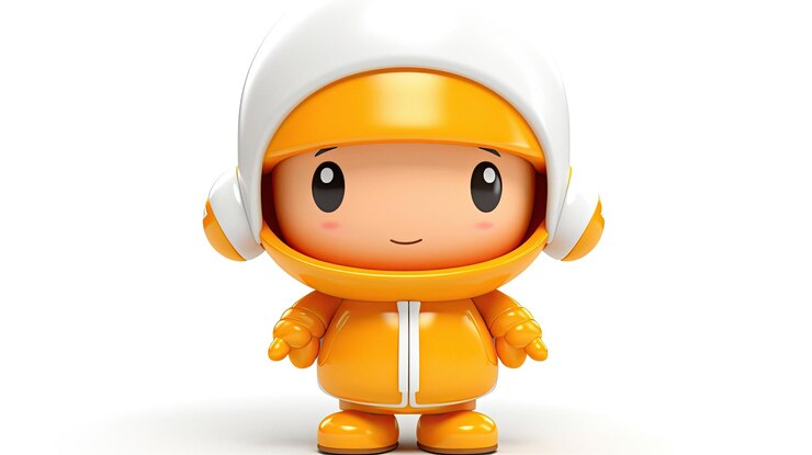 Photo a character with a helmet on his head