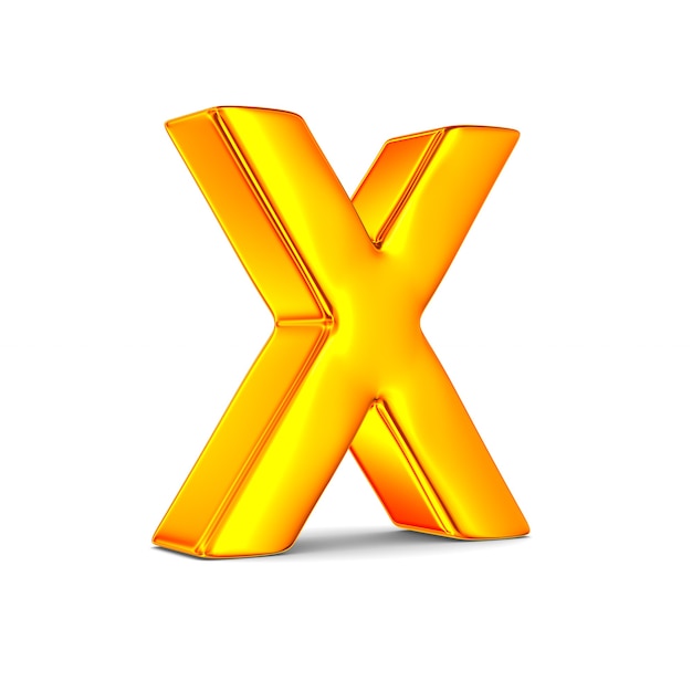 Символ X на пробеле