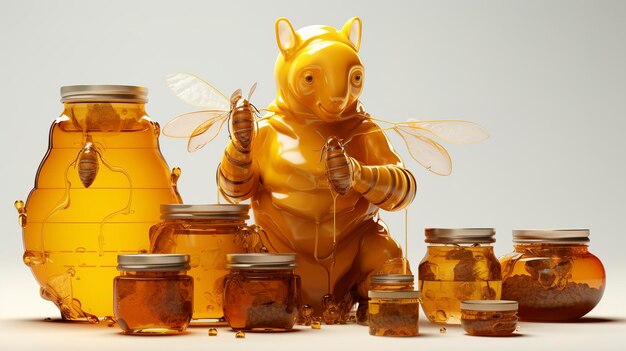 Characters Sampling Varieties of Honey