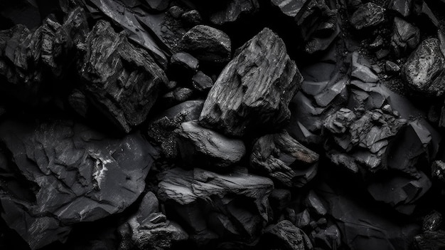 エレガントなデザインの木炭黒い石のテクスチャ背景