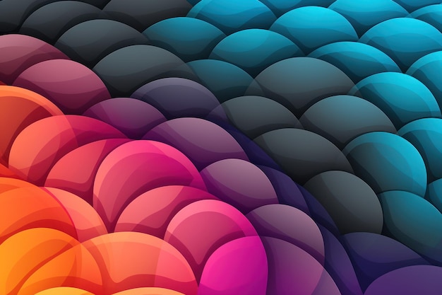 Charcoal gradient colorful geometric abstract circles and waves pattern background ar 32 Job ID d23a07c3eb384745815cc9e567985e54