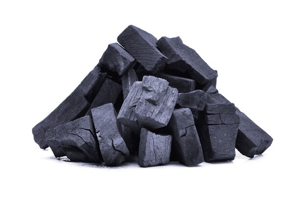 Charcoal isolated