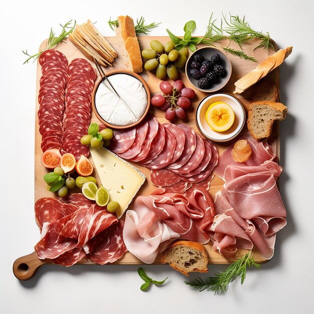 Photo charcuterie board stock image free space