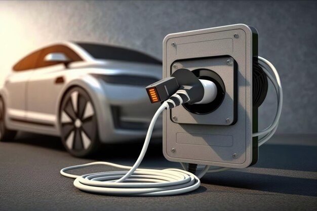 전기 자동차 충전 스테이션 - 현재와 미래의 자동차 환경 친화적 인 자동차