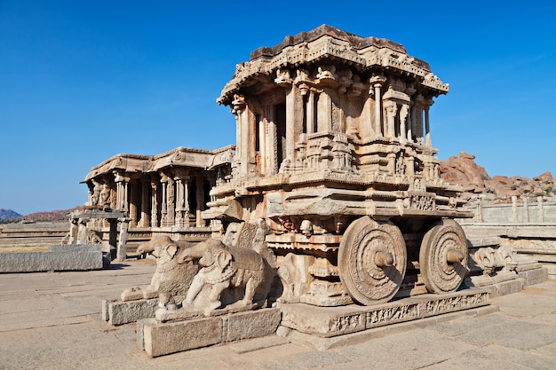 전차, Hampi, 인도