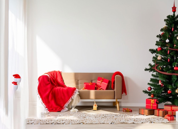 charismas decoration interior tree and background